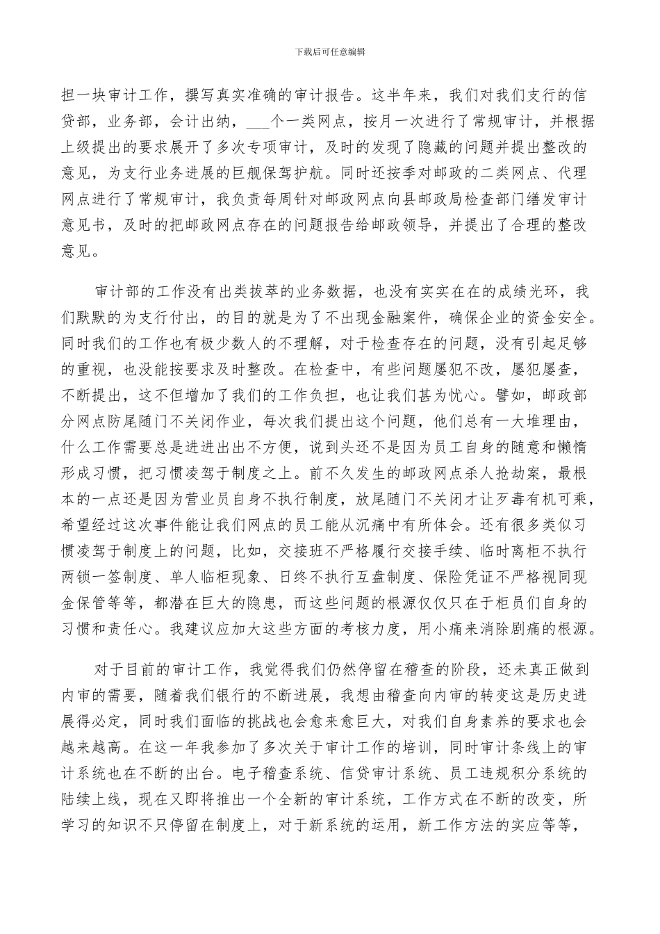 2024年单位审计年终工作总结范文_第2页