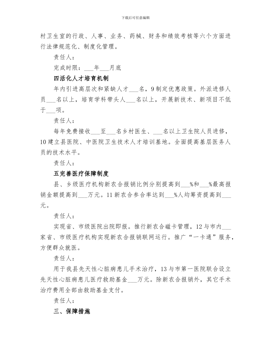 2024年卫生局履职承诺工作总结_第3页