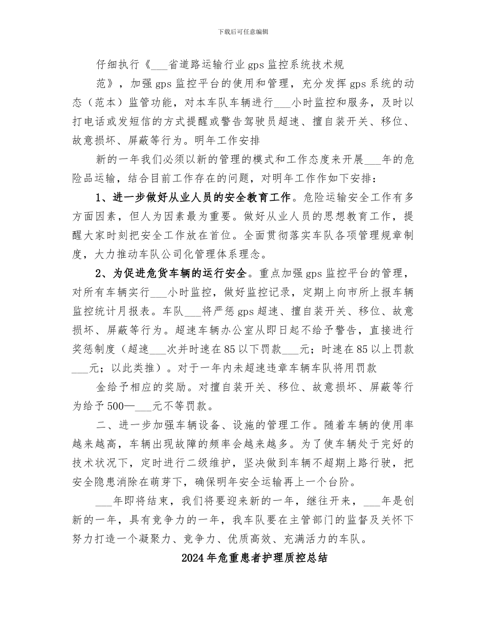2024年危货运输总结范本_第3页