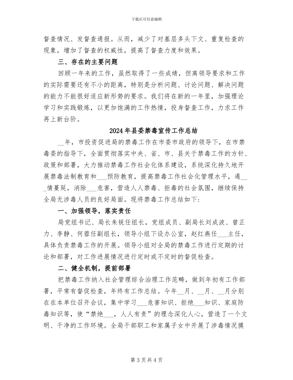 2024年县委督查工作总结_第3页