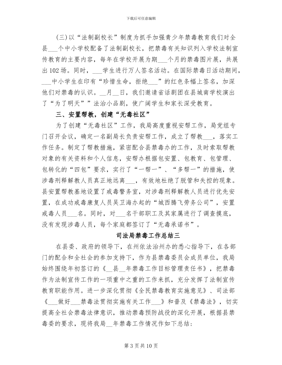 2024年司法局禁毒工作总结_第3页