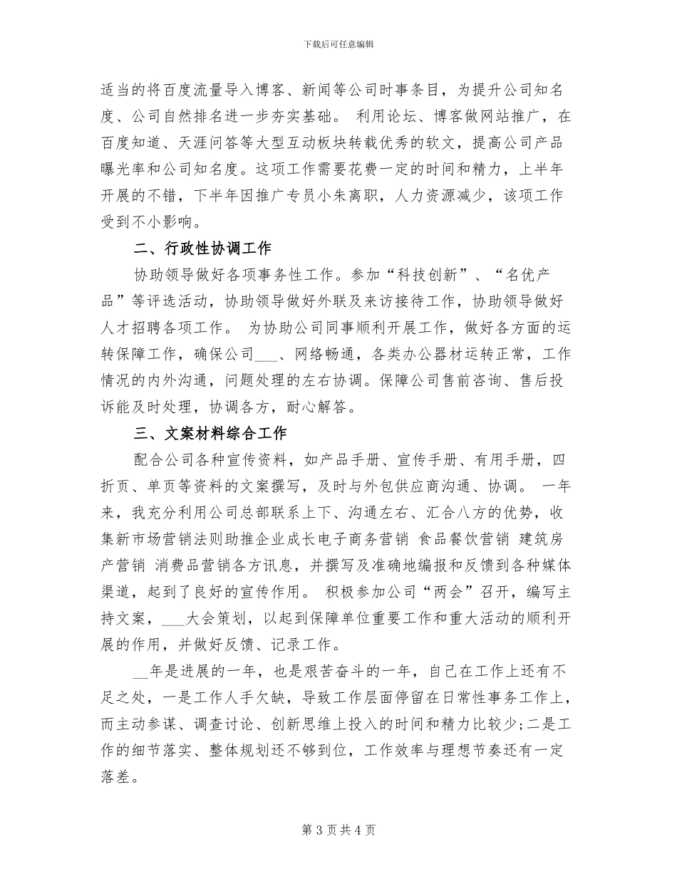 2024年商务经理年度总结_第3页