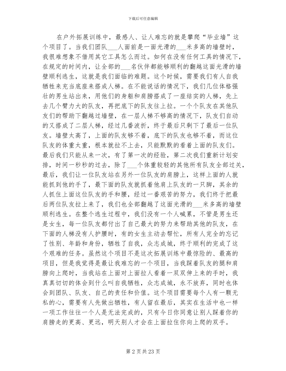 2024年团队管理的培训心得总结_第2页