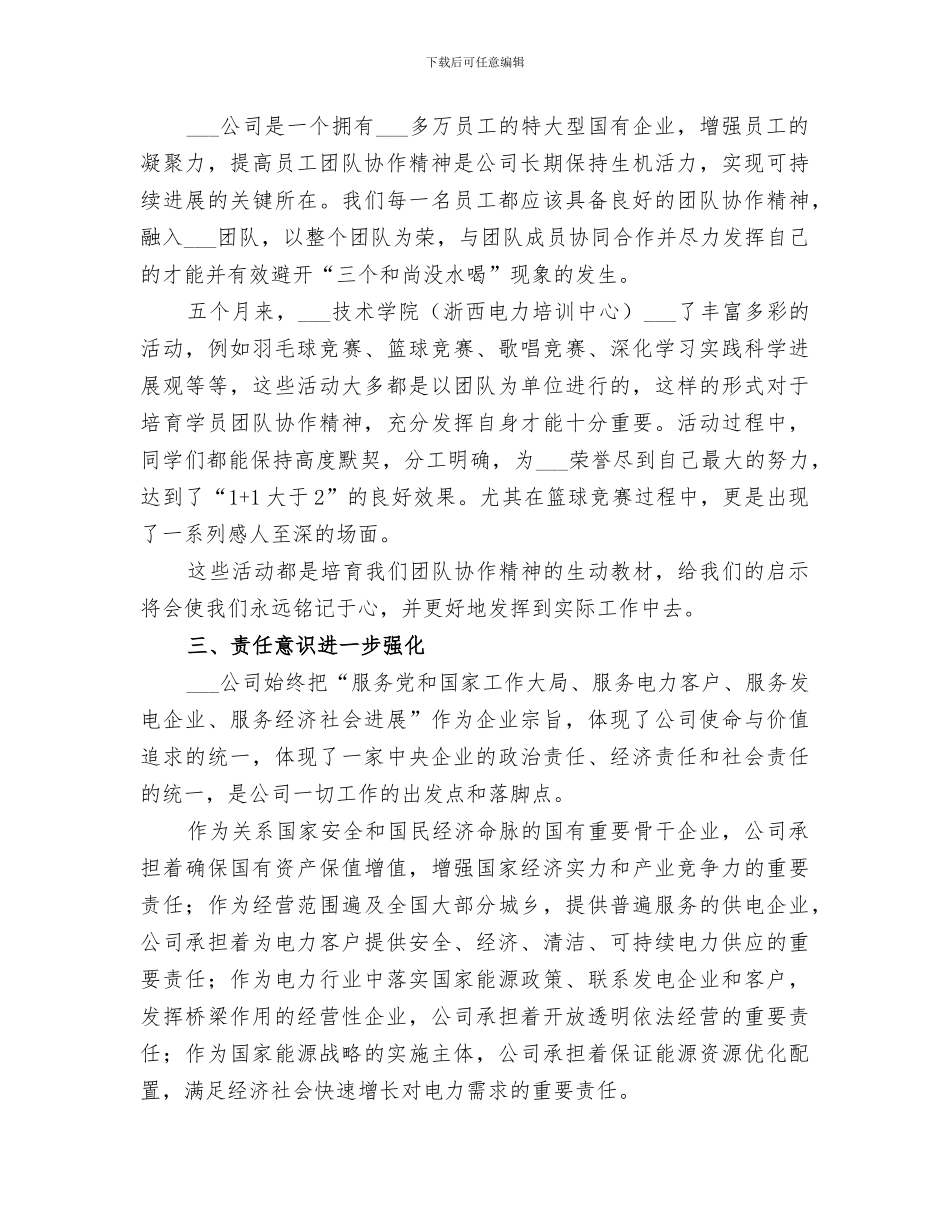 2024年国网培训总结范本_第3页