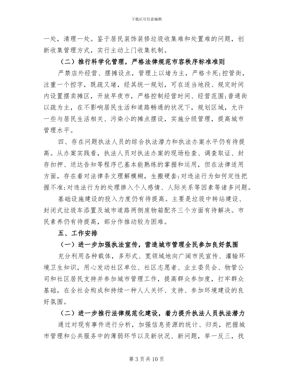 2024年城市管理个人年度工作总结_第3页