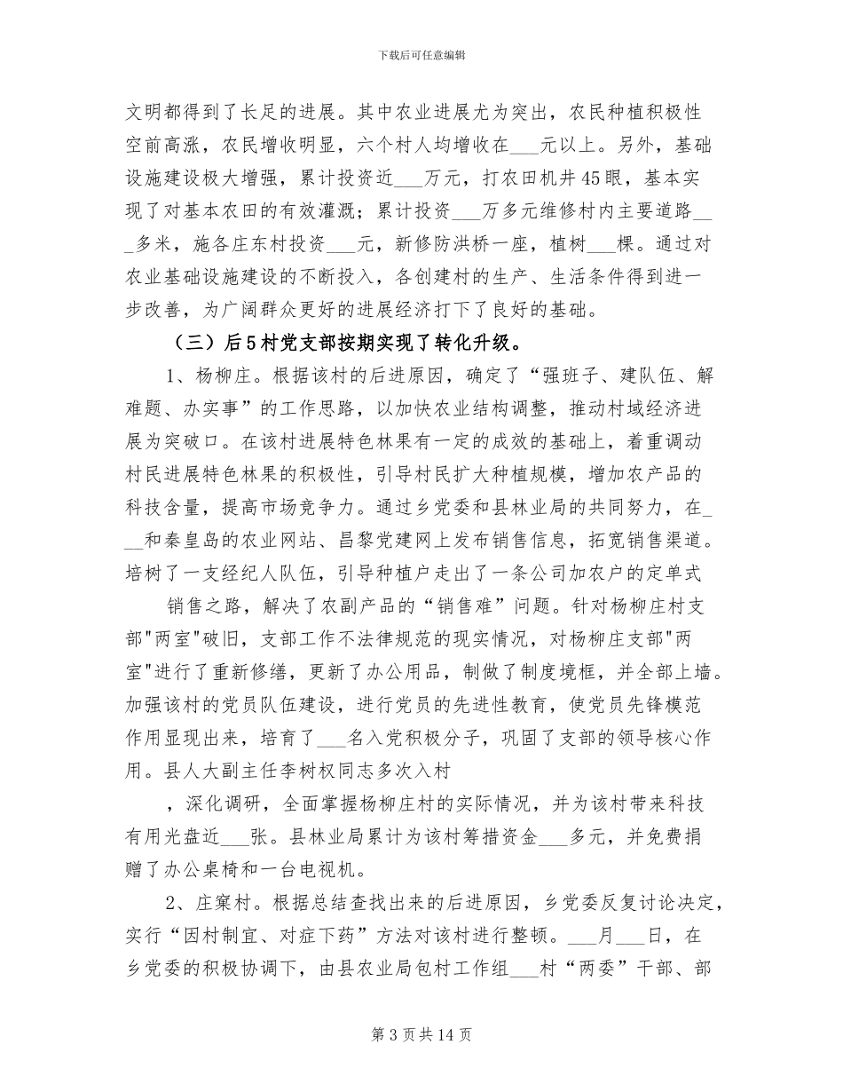 2024年基层组织工作总结模板_第3页