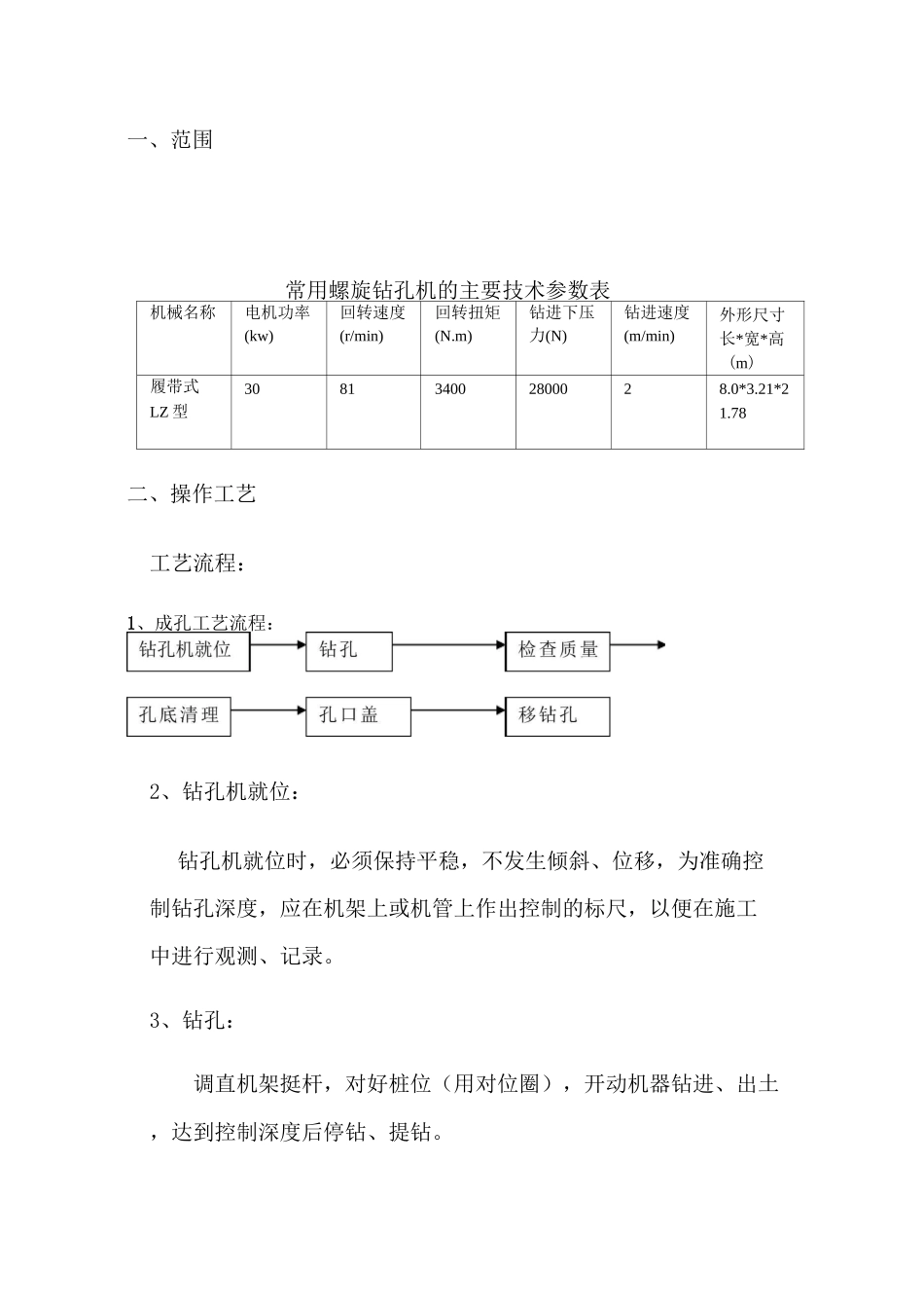 螺旋钻孔灌注桩施工方案._第3页