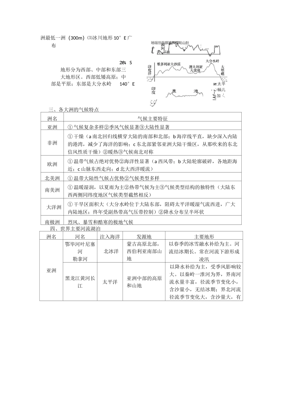 高中地理《世界地理》教案(新人教版)_第3页