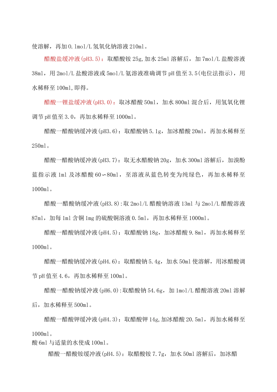 常见缓冲溶液配制方法_第3页