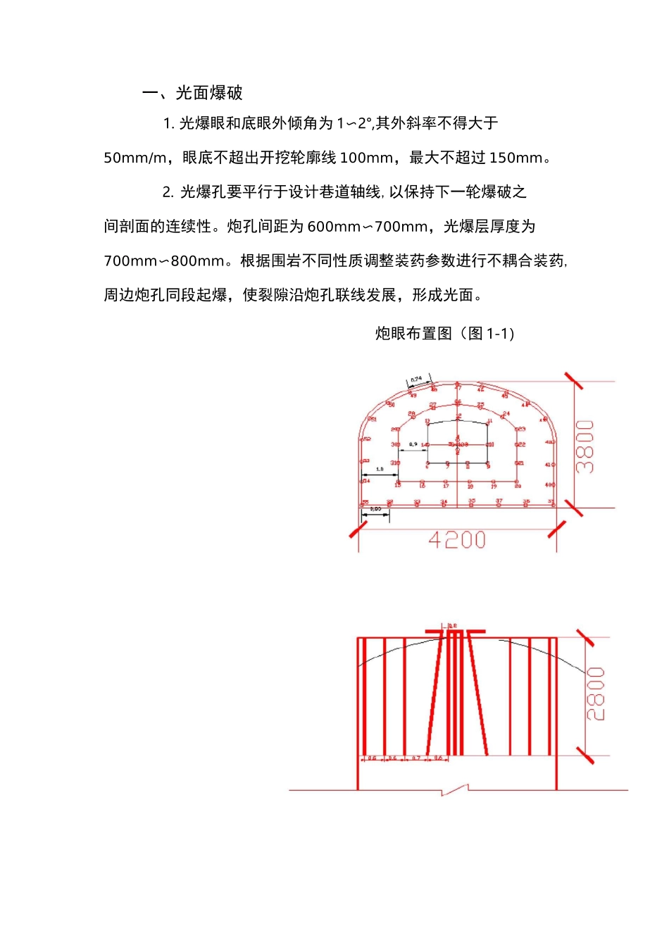光面爆破设计说明_第2页
