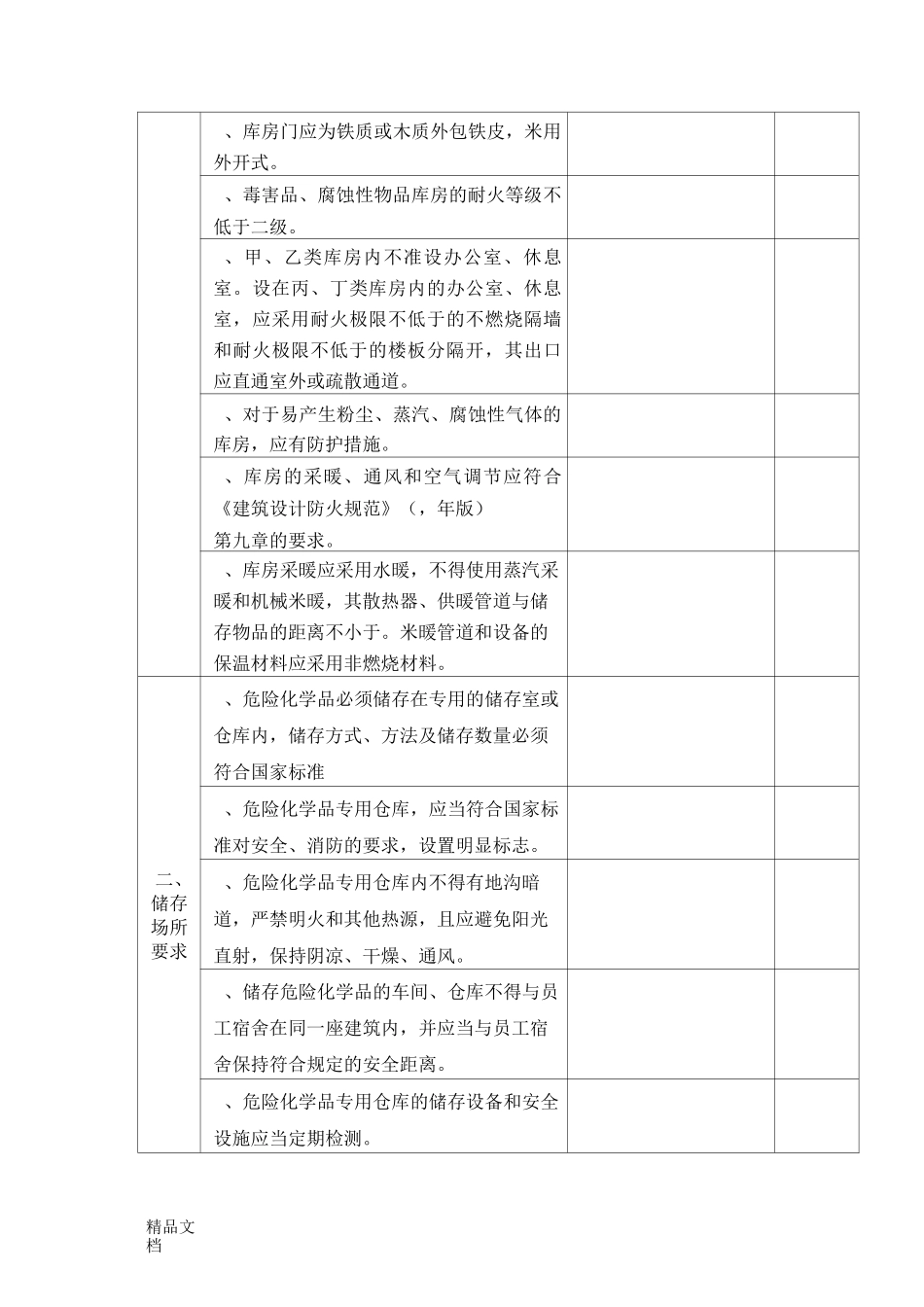 盐酸储罐安全检查表_第3页