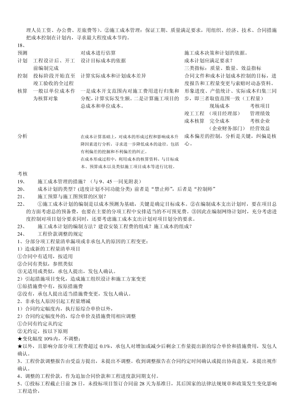 一建《工程项目管理》考试重点背诵终极版_第2页