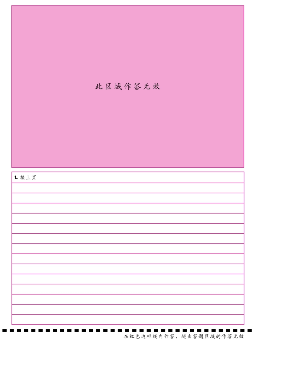 一建实务模拟答题卡(双面打印)_第2页