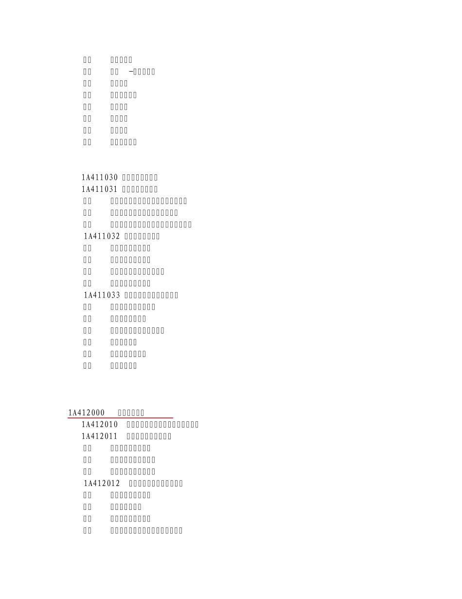 一建实务目录_第3页
