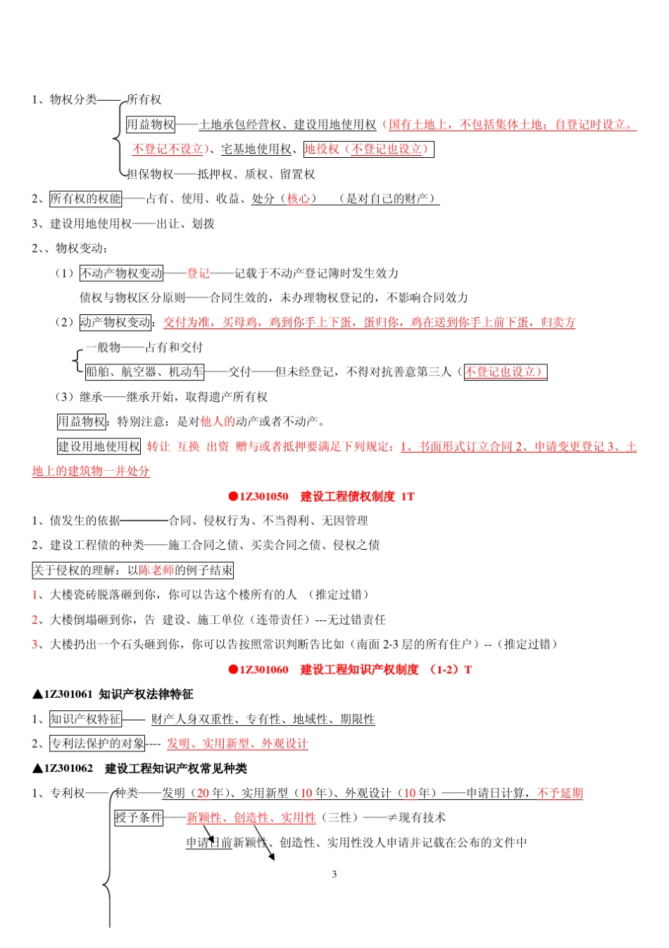 一建法规重点(背诵版)_第3页