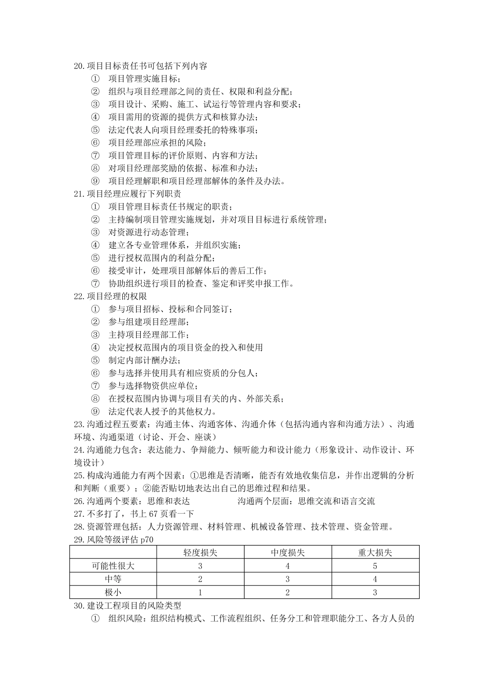 一建管理知识点_第3页