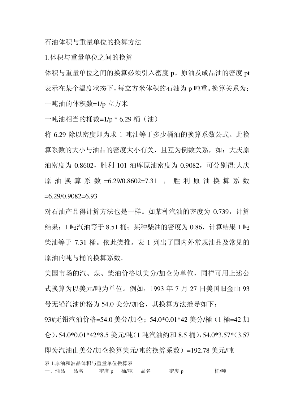 一桶原油等于多少公斤多少升可以炼多少汽油_第2页