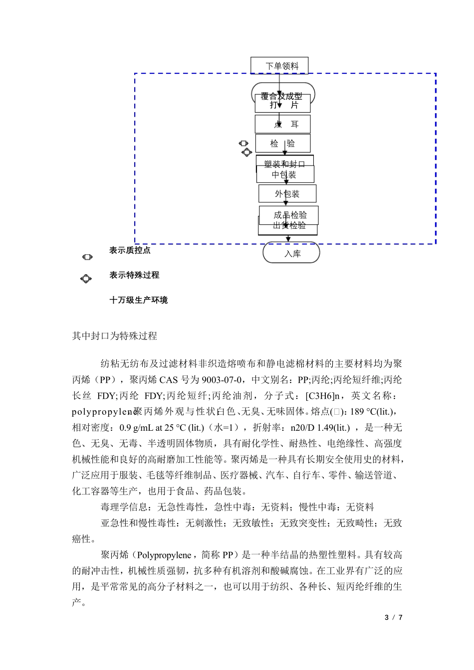 一次性使用医用口罩(非无菌)生物学评价报告(非无菌)_第3页