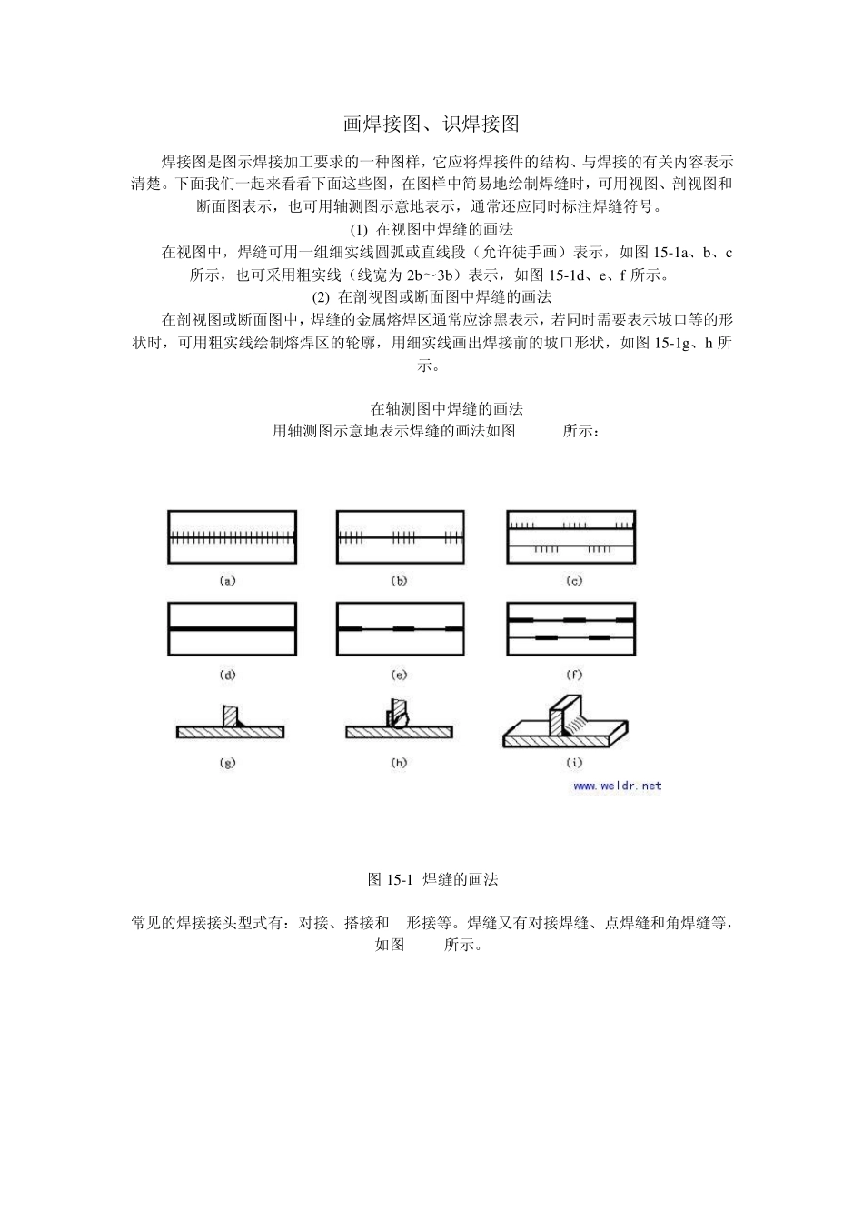一步步教你画焊接图、识焊接图_第1页