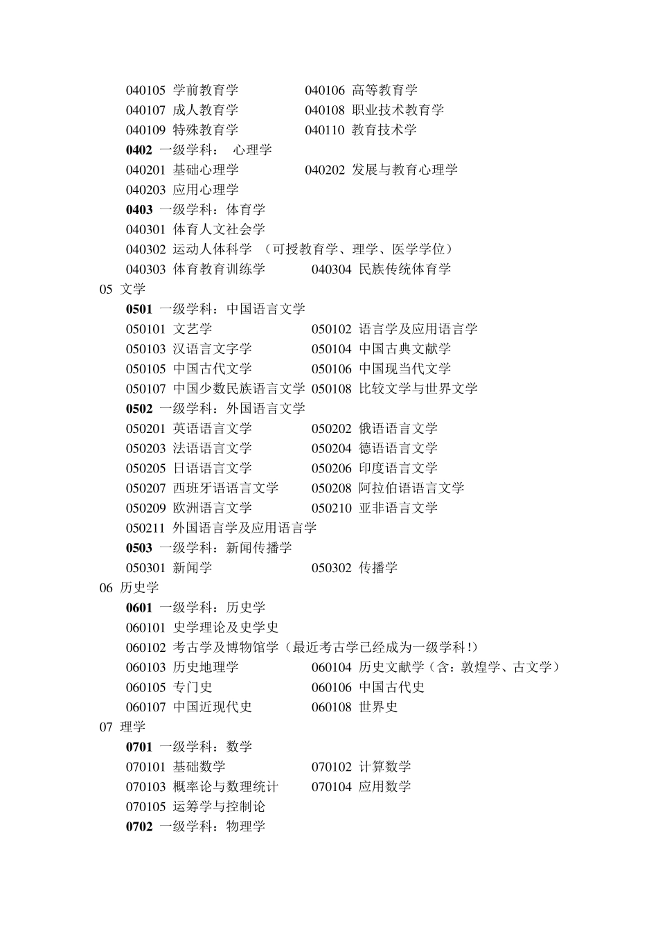 一级学科与二级学科的区别_第3页