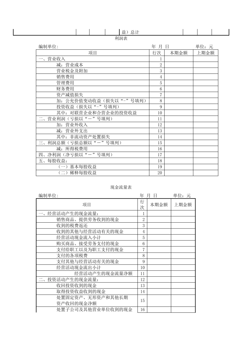 一般企业财务报表_第2页