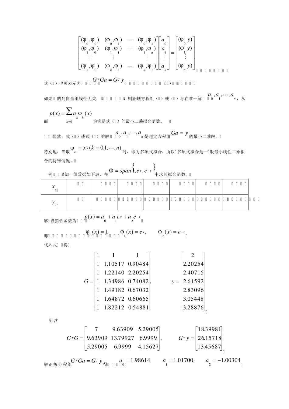 一般最小二乘拟合_第2页