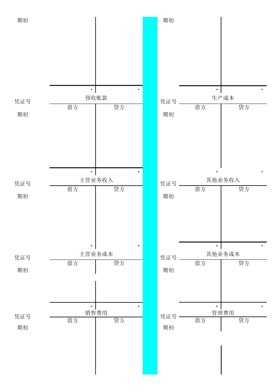 丁字帐、科目汇总表、报表自动生成_第2页