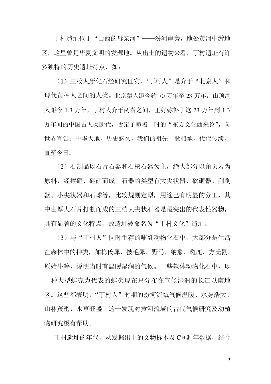 丁村旅游保护开发策划_第3页