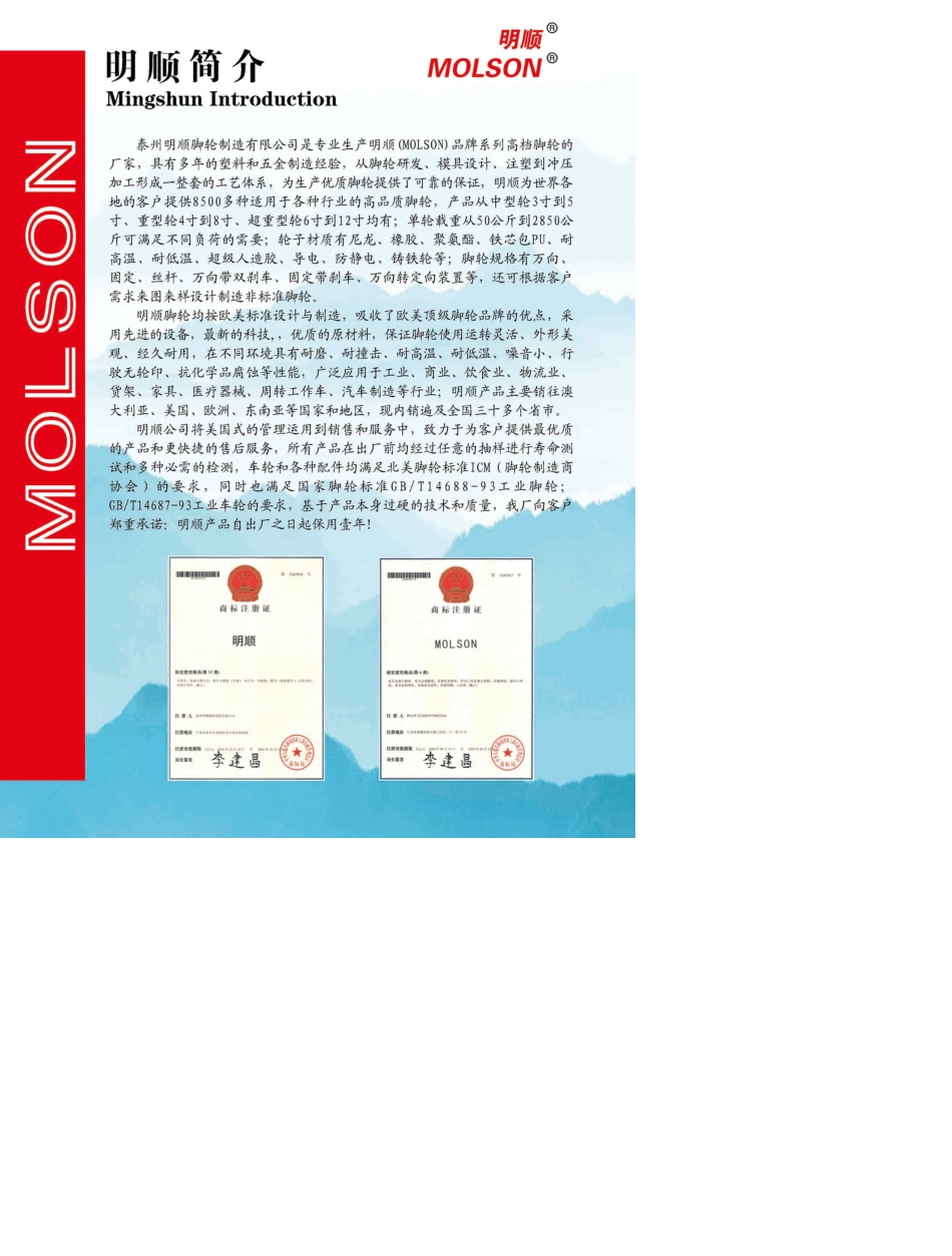 万向轮脚轮样本_第2页
