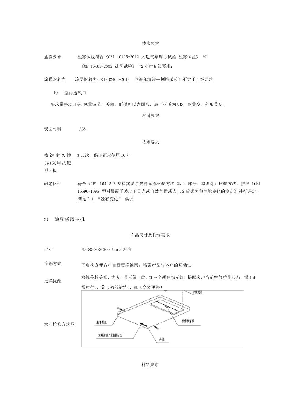 万科新风技术标准_第3页