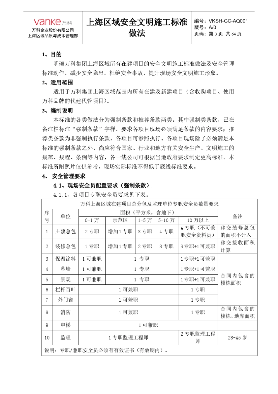 万科集团上海区域安全文明施工标准做法_第3页