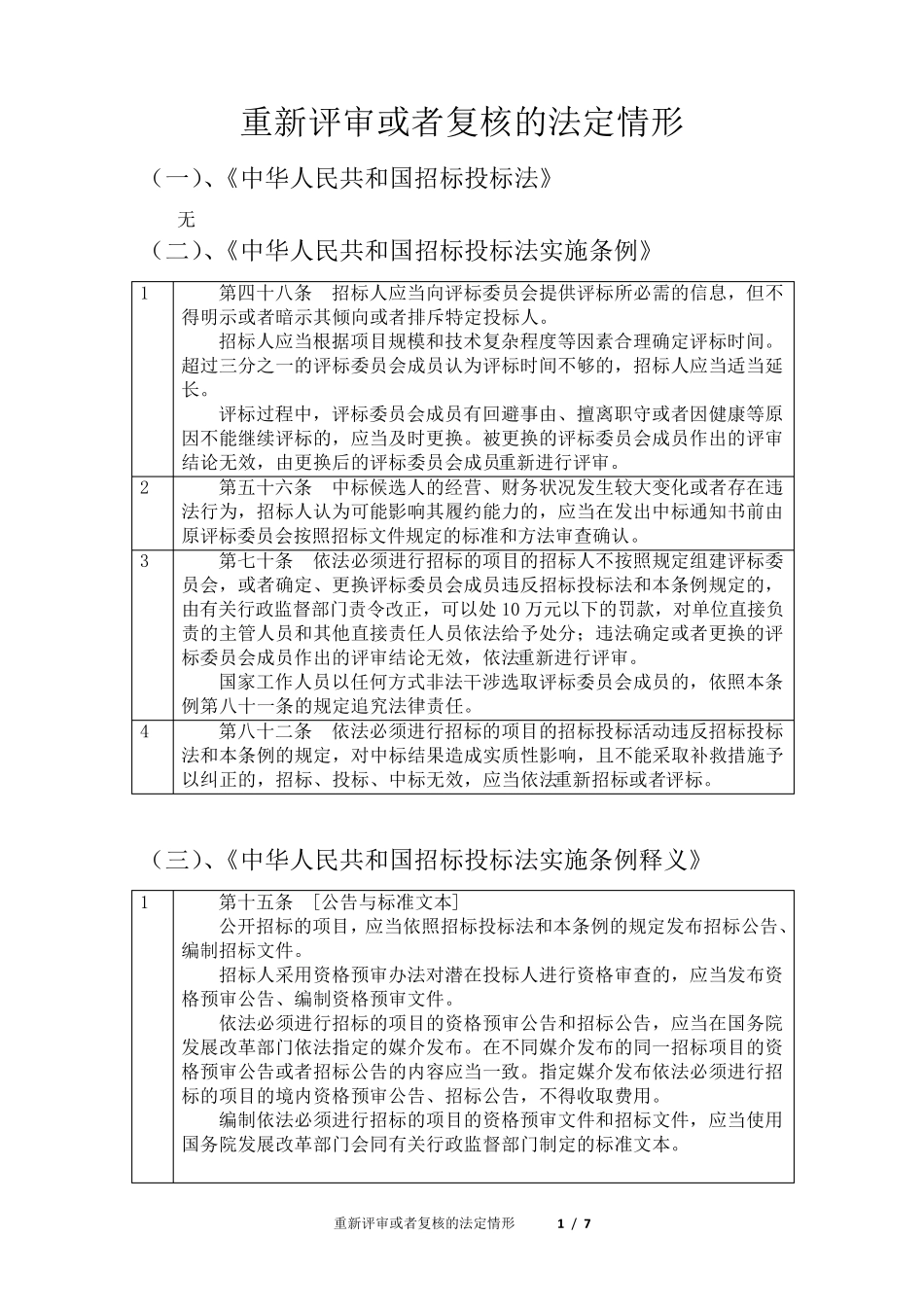 三、重新评审或者复核的法定情形_第1页