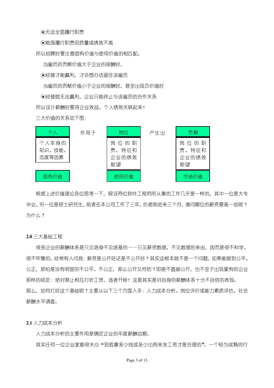 三三制薪酬设计方案_第3页