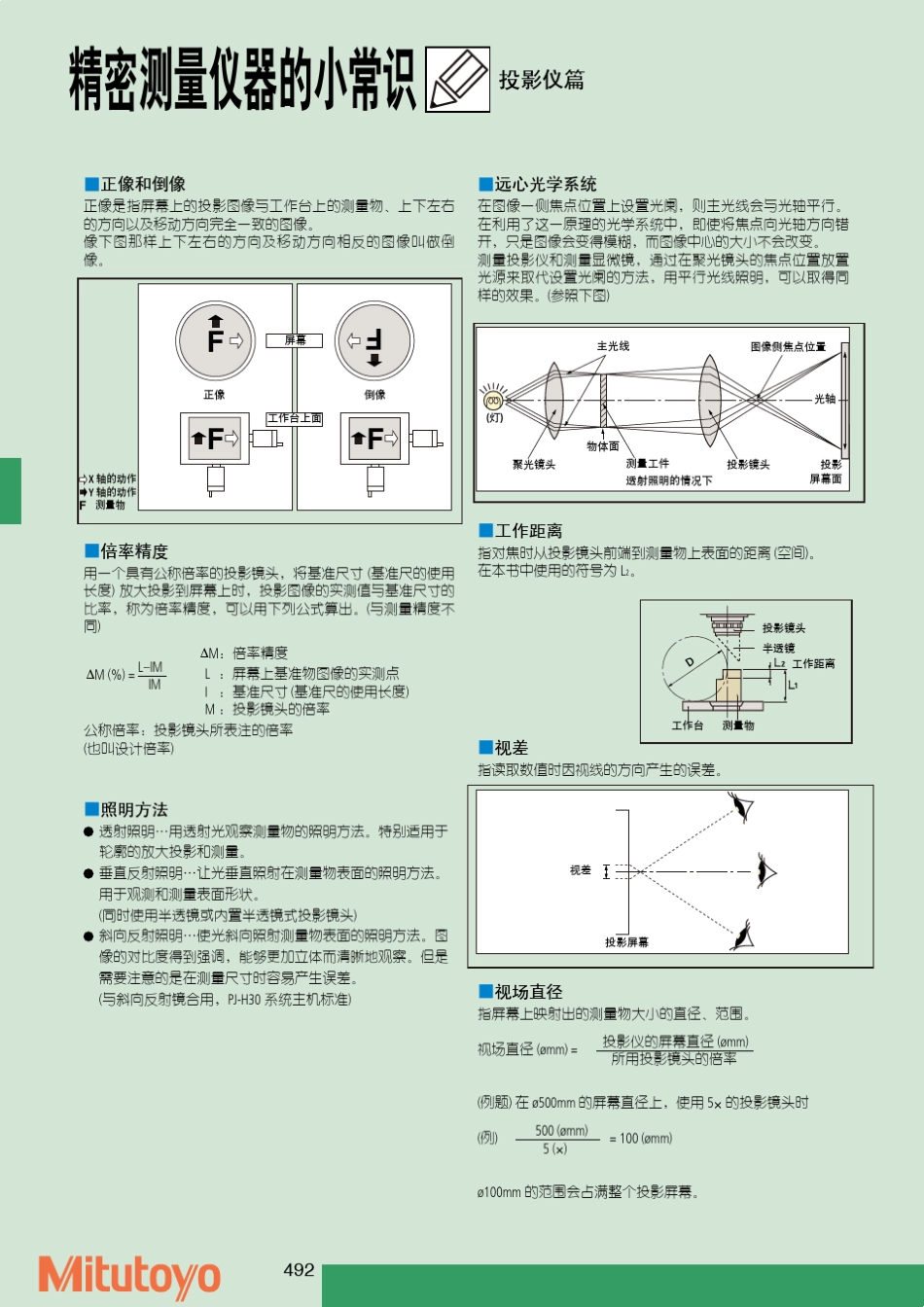 三丰精密测量仪器小常识_02_第1页