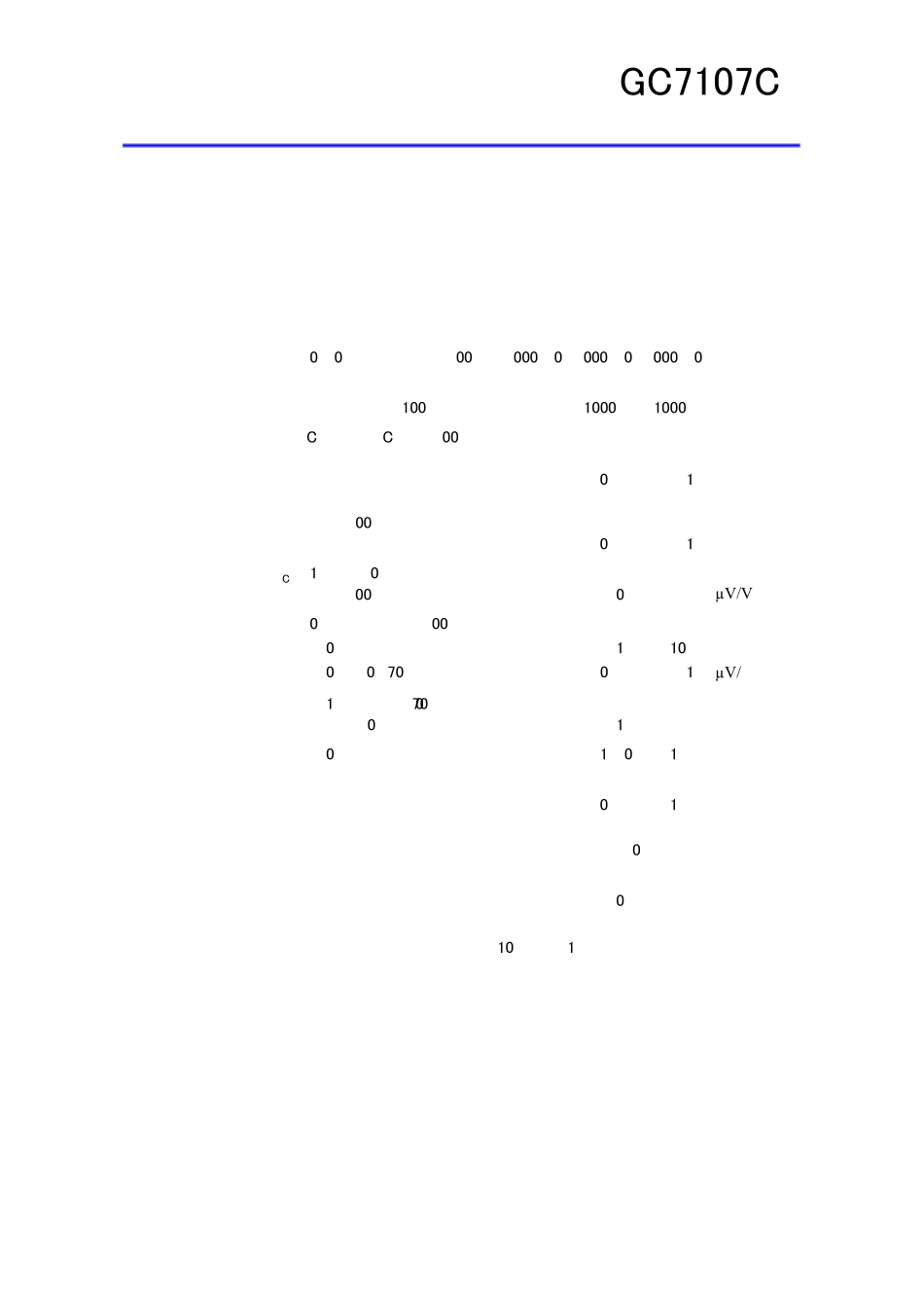 三位半LED显示AD转换集成器7107CD_第3页