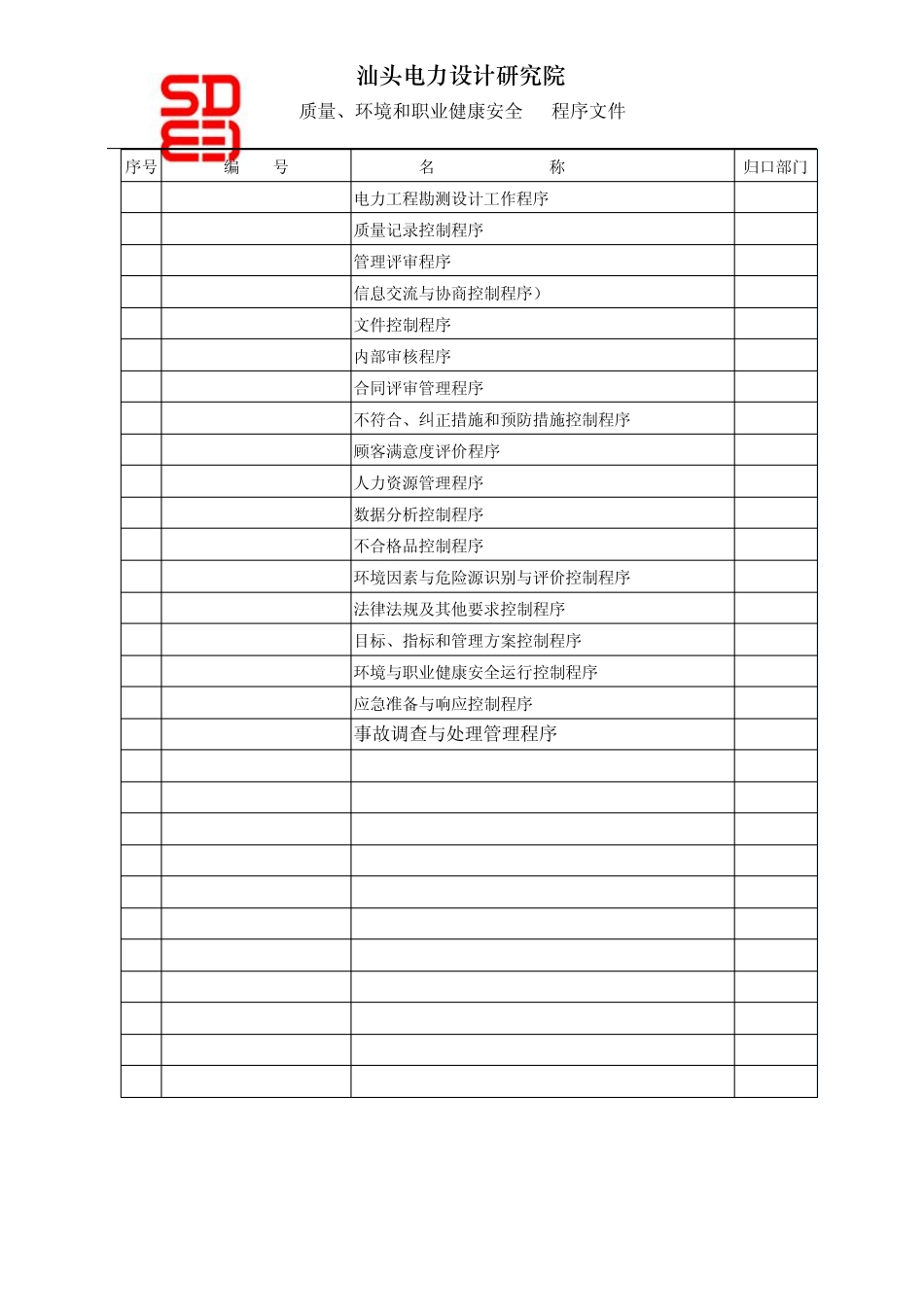 三体系程序文件_第2页