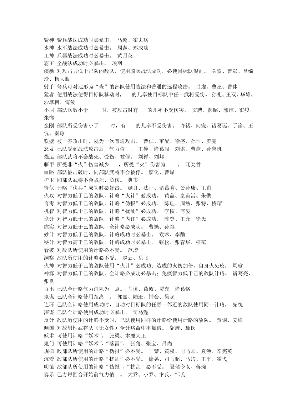三国志11游戏资料_第2页
