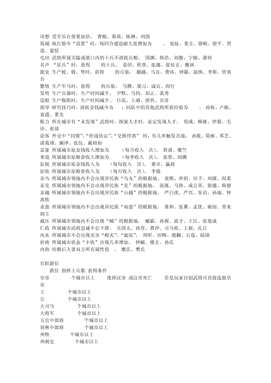 三国志11游戏资料_第3页