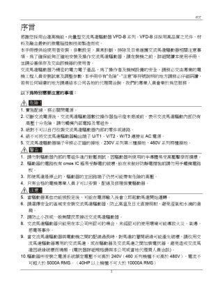 三垦变频器说明书