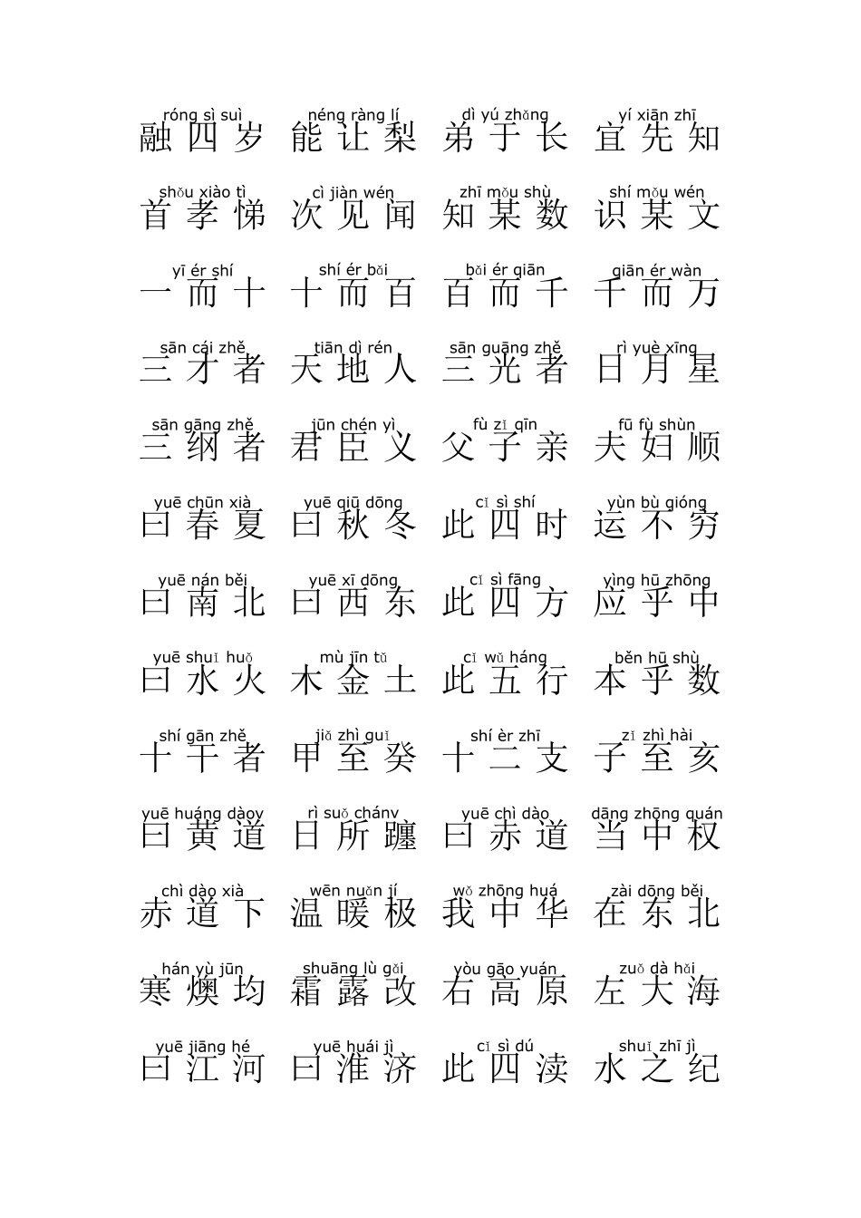 三字经带拼音_第2页