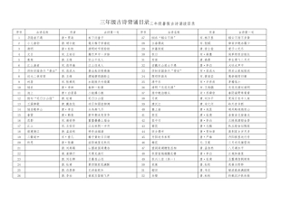 三年级古诗52首(带拼音)