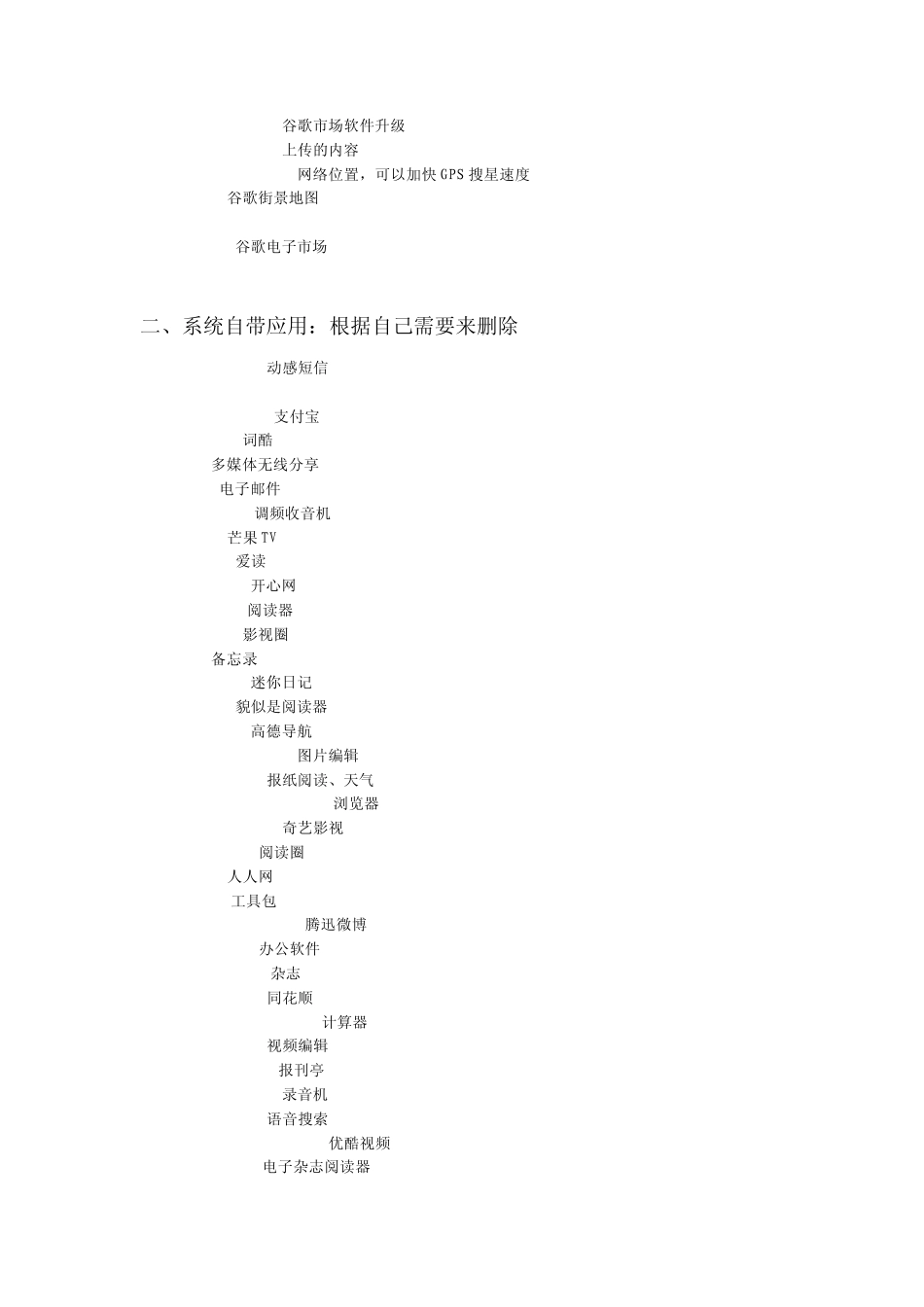 三星i9070自带程序精简列表_第2页