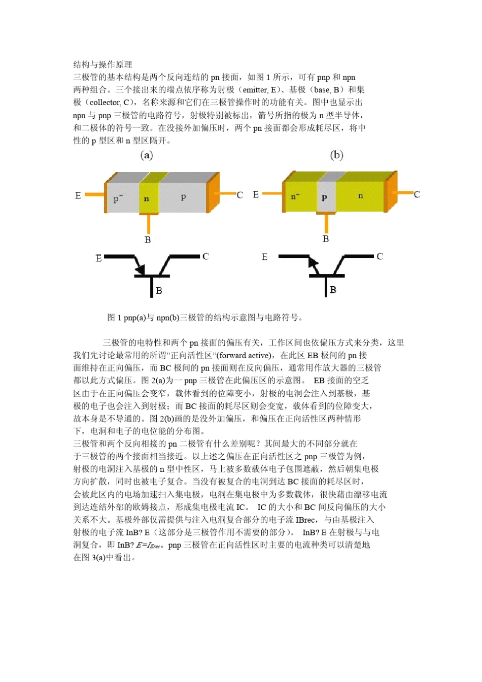 三极管工作原理_第1页