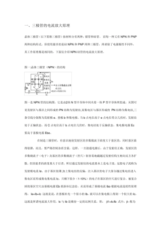 三极管放大原理(图文+形象)