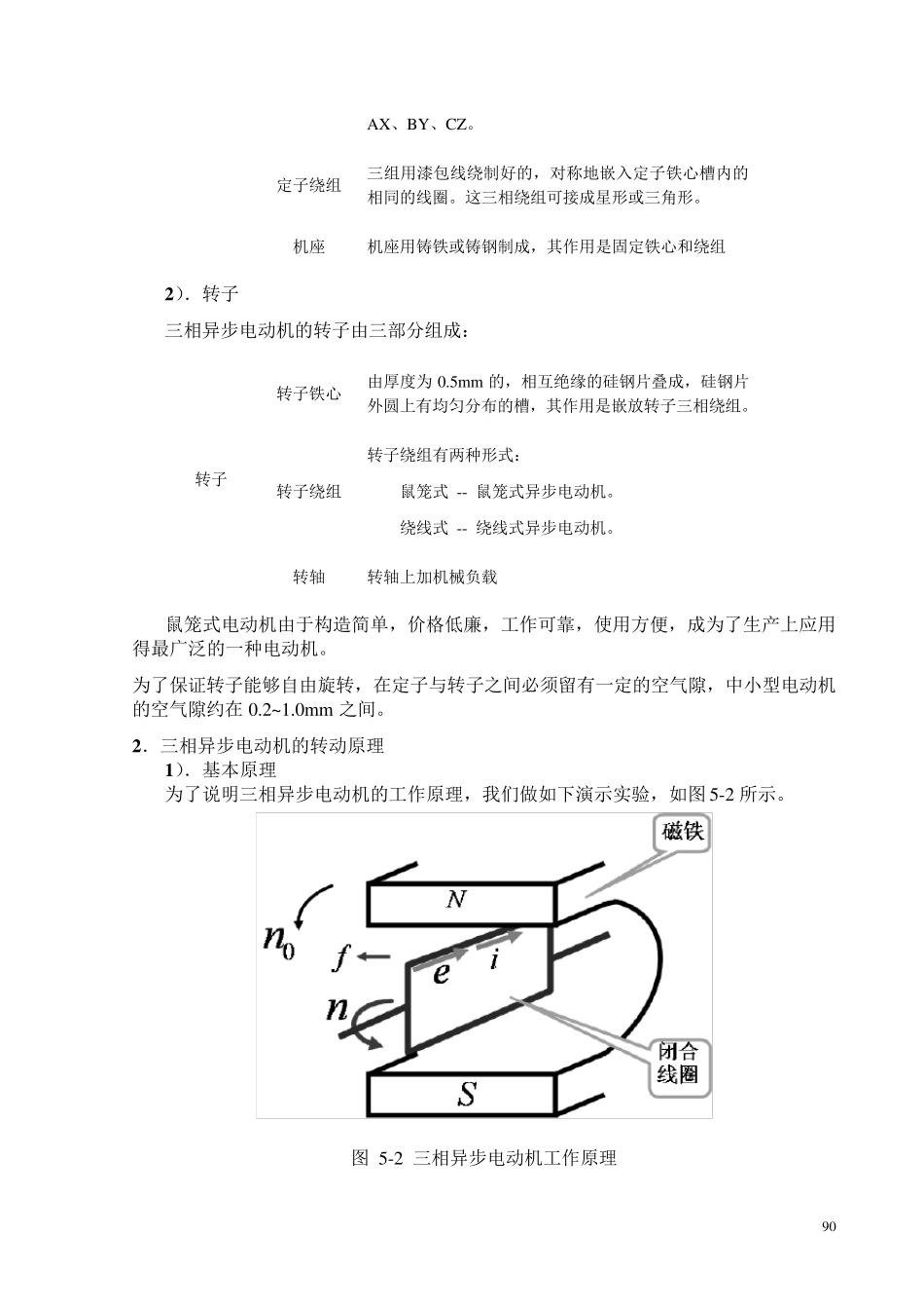 三相异步电动机的结构与工作原理_第2页