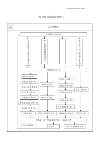 三级护理质量管理流程