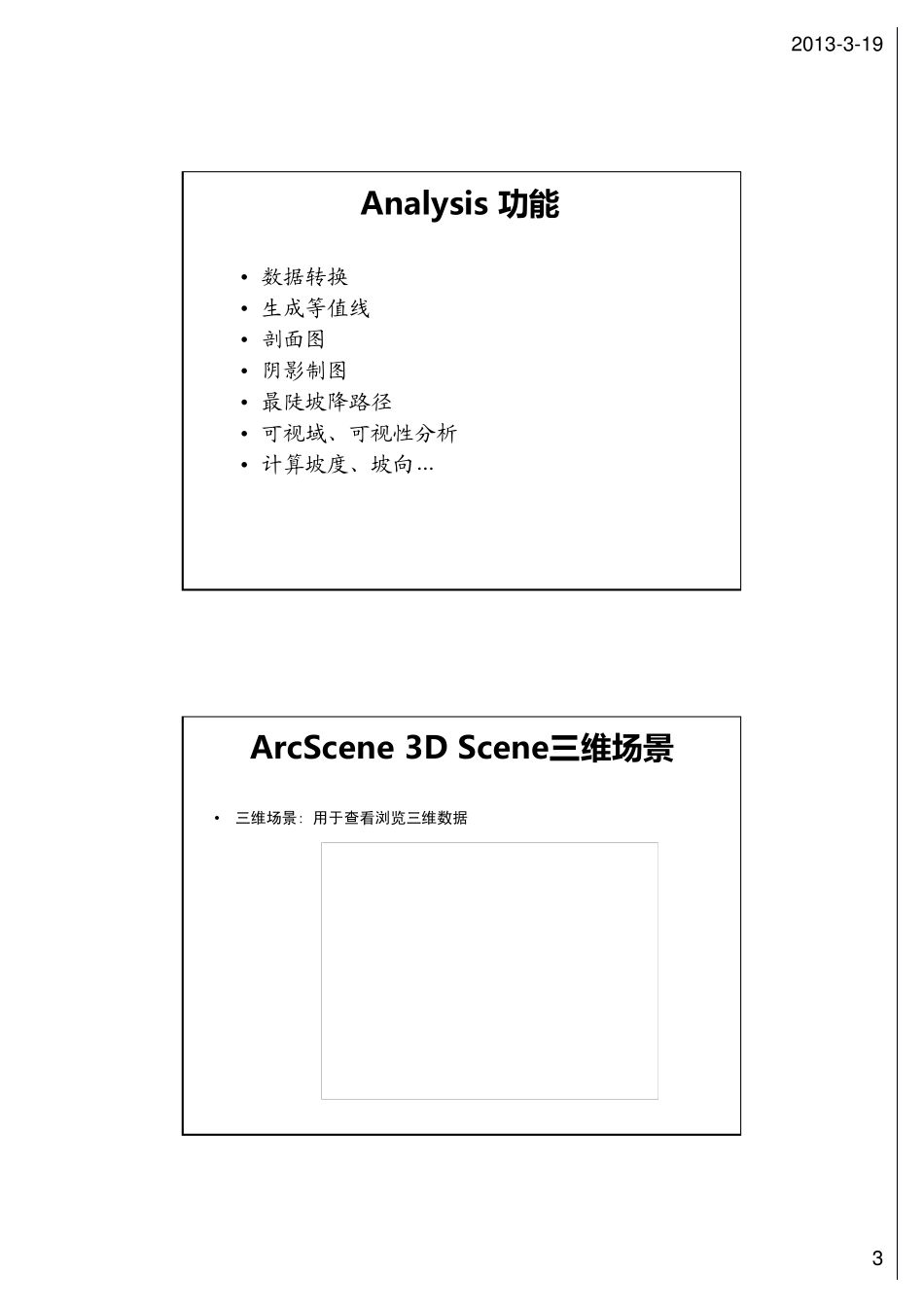 三维GIS开发第3章ArcScene三维建模_第3页