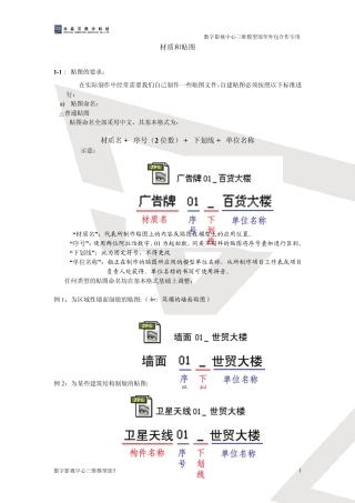 三维模型部技术规范_A材质
