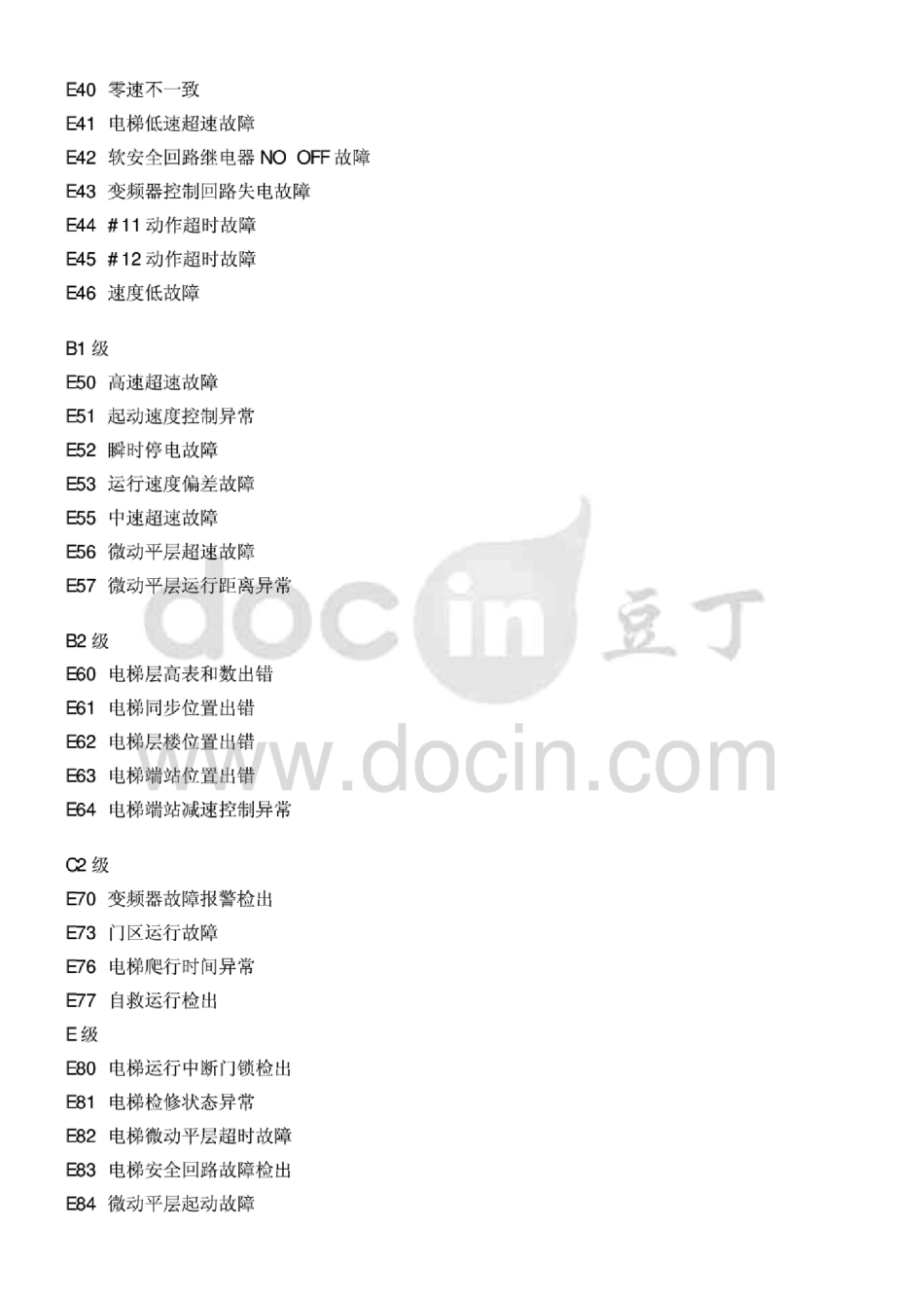 三菱电梯故障及维修方法_第2页