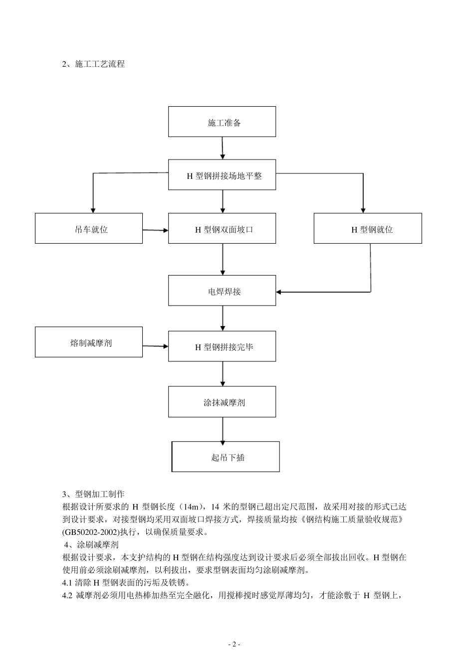 三轴深搅内插型钢施工方案_第2页